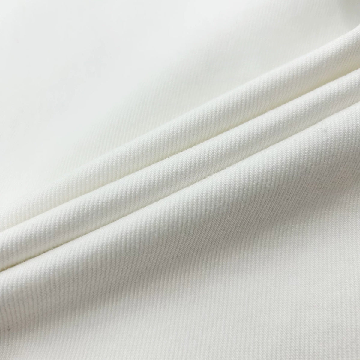 [Sean Exclusive + Bao Sharon] [Super White Bull] Korean high-waisted straight denim trousers M9610