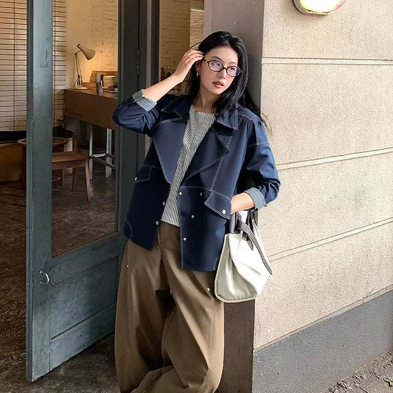 [Mina Exclusive] Premium French Temperament Heavy Industry Jacket 19782
