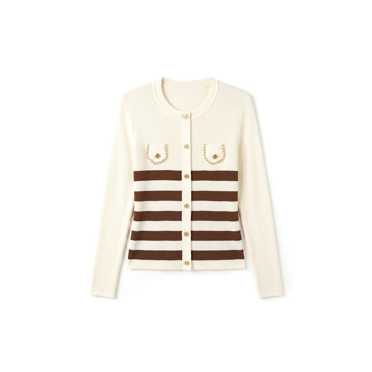 [Mina Exclusive] [Toffee Coffee] Soft Wool Skin-friendly Wool Top 863618