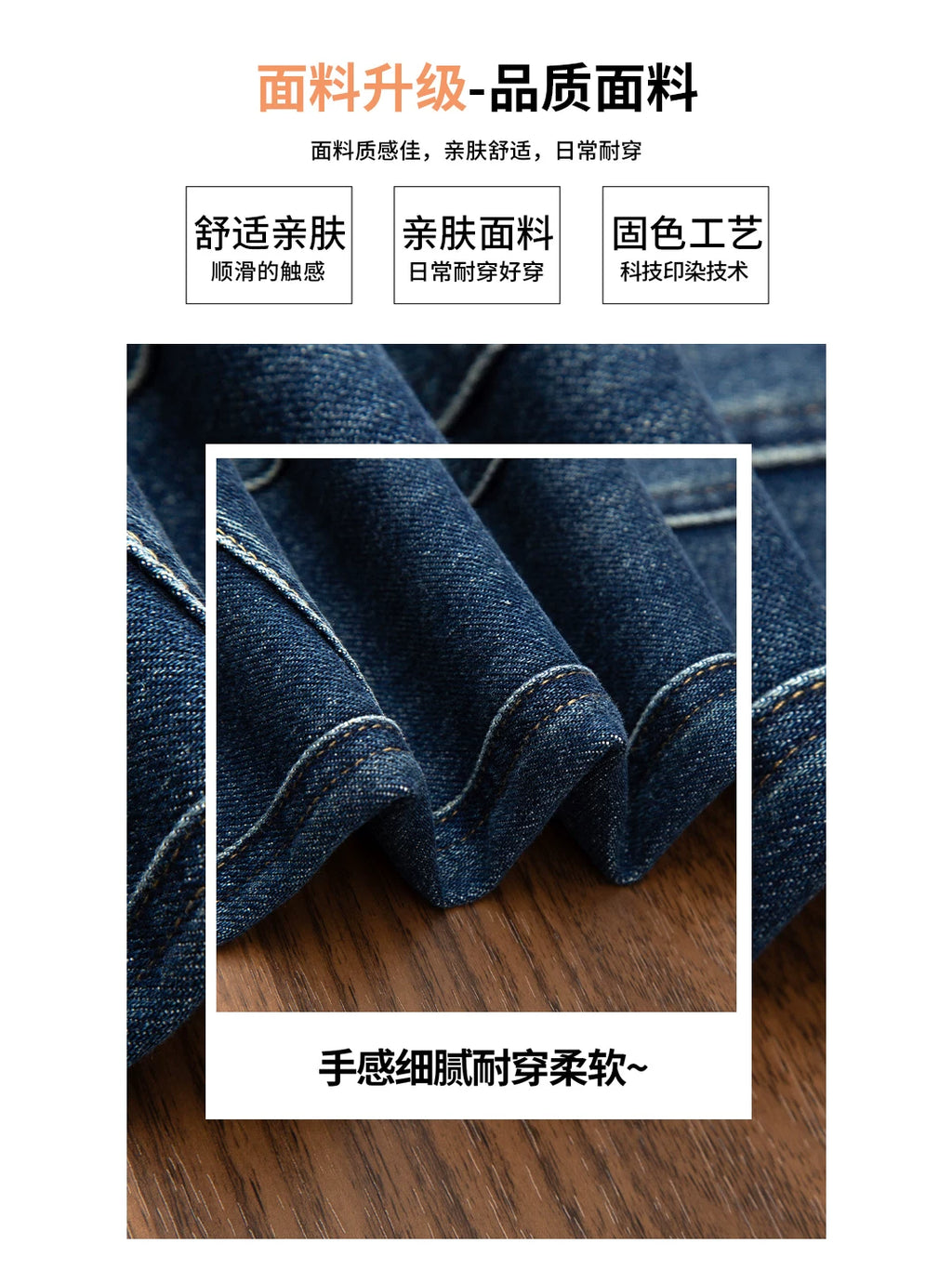 复古百搭高腰牛仔裤女2026秋季新款版型好看显瘦显高阔腿弯刀裤子