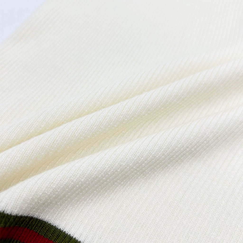[Valkyvia/Yoyo Luxury] Wool old money wind Kochi POLO collar slim knitted top 363026