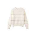 [Mina Exclusive] [Light Tide Broken Light] Wool retro fringed rough edge colored flash multi-color knitted sweater 263393