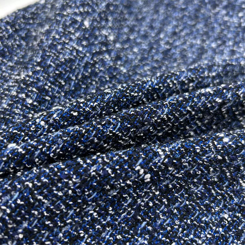 [Mina Exclusive] [Blues Elegant Collection] French Temperament Small Fragrant Wind Tweed Short Jacket 363067